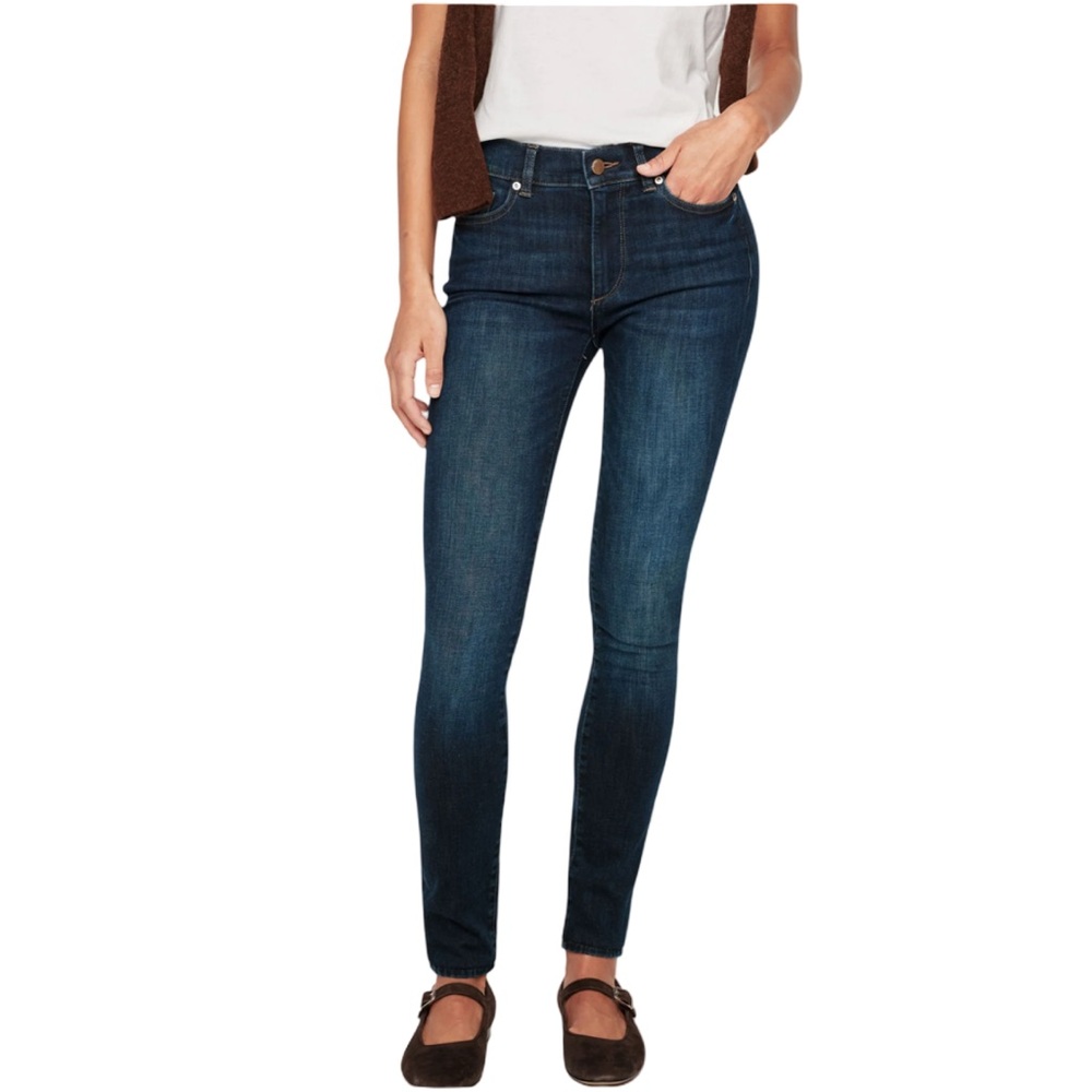 DL1961 Florence Mid-Rise Instasculpt Skinny Jean in Warner